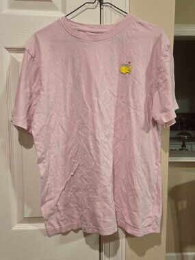 The Masters Golf Tournament Pink Amen Corner Floral Graphic T-Shirt Size Medium
